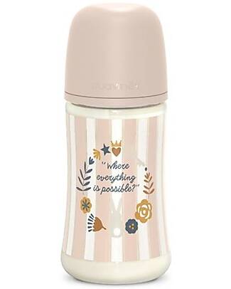 Suavinex Biberon Wonderland – Rosa – 270ml – Flusso Medio Biberon_