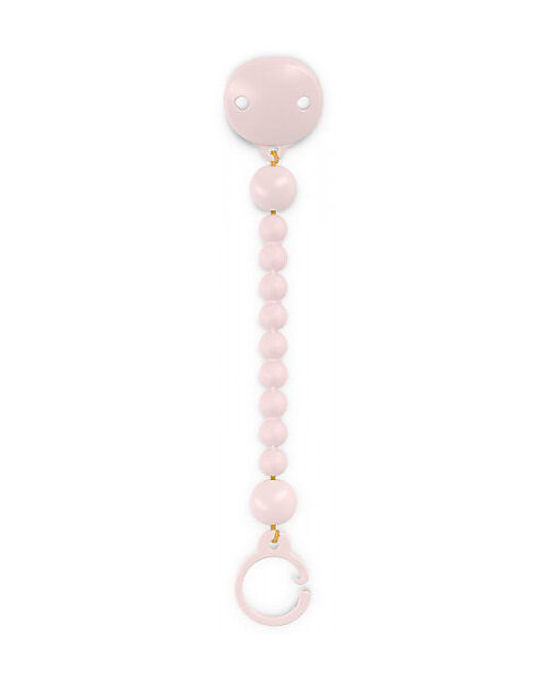 Suavinex Clip Portaciuccio in Silicone - Acqua di Rosa Catenelle Portaciuccio