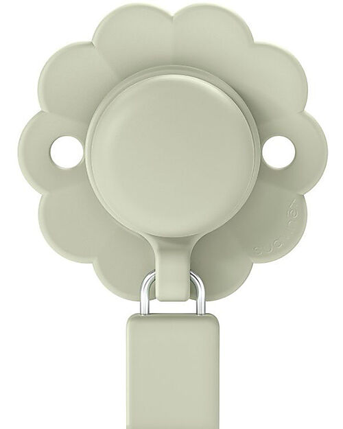 Suavinex Clip Portaciuccio Wonder - Verde Acqua Catenelle Portaciuccio
