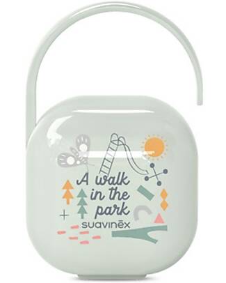 Suavinex Scatola Portaciuccio - Verde - Collezione A Walk In The Park Ciucci