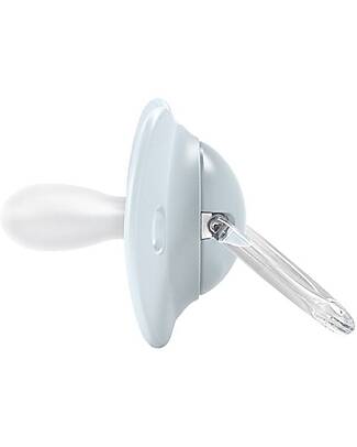 Suavinex Set di 2 Ciucci Dreams - Tettarella Simmetrica SX Pro in Silicone - Celeste - 0-6 Mesi Ciucci