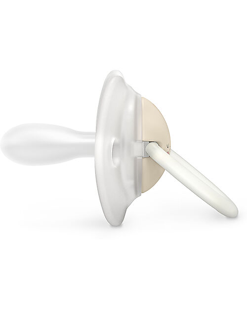 Suavinex Set di 2 Ciucci Night&Day - Tettarella Simmetrica SX Pro in Silicone - Leone - 6-18 Mesi Ciucci