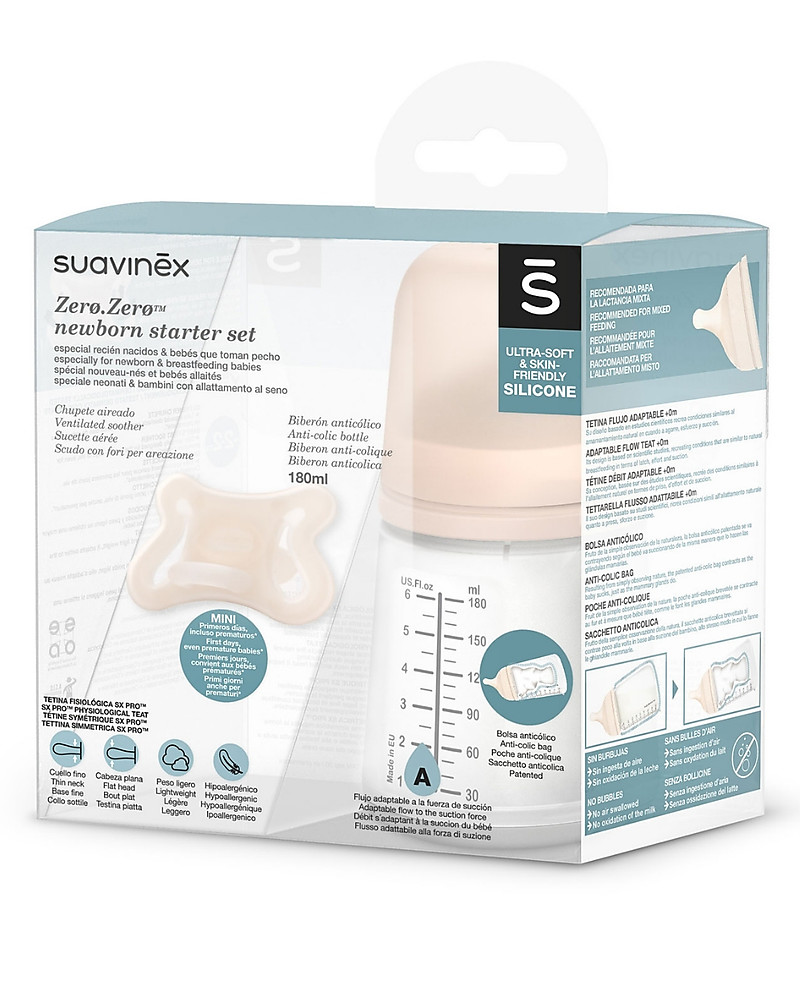 Suavinex ciuccio Colour Essence silicone 6-18 mesi prezzo 8,50 €