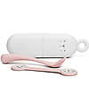 Suavinex Set Portaposate Hygge con Cucchiaio + Porta Posate + ReggiBavaglino - Rosa Set Pappa