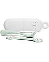 Suavinex Set Portaposate Hygge con Cucchiaio + Porta Posate + ReggiBavaglino - Verde Set Pappa