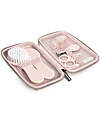 Suavinex Set Toilette Neonato - Rosa - 6 Accessori in Beauty Case Kit Toilette Neonato