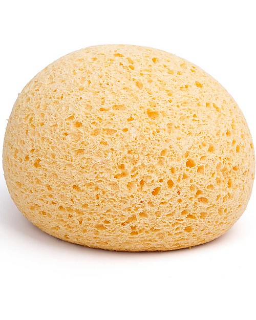 Suavinex Spugna per Bebè - Fibra di Cellulosa 100% Naturale Shampoo e Prodotti per il Bagnetto