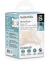 Suavinex Succhietto Zero.Zero Sx-Pro - 100% Silicone - Rispetta l'Allattamento Materno Ciucci