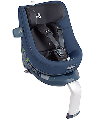 Swandoo Seggiolino Auto I-Size 0+/1 Marie - Blu - da 0 a 4 Anni Seggiolini Auto Bimbi Piccoli