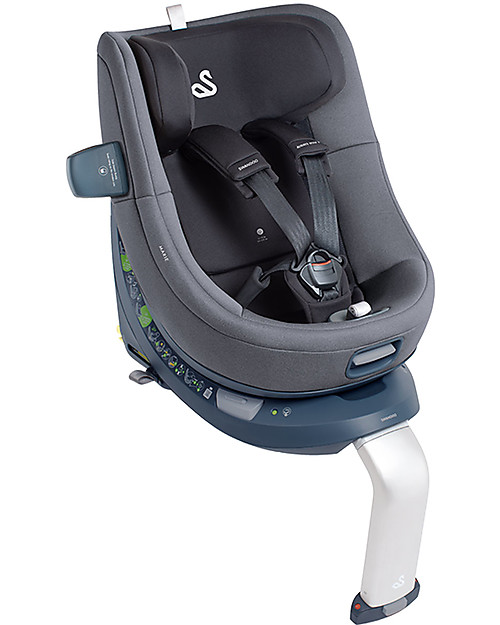 Swandoo Seggiolino Auto I-Size 0+/1 Marie - Grigio - da 0 a 4 Anni Seggiolini Auto Gruppo 1/2/3