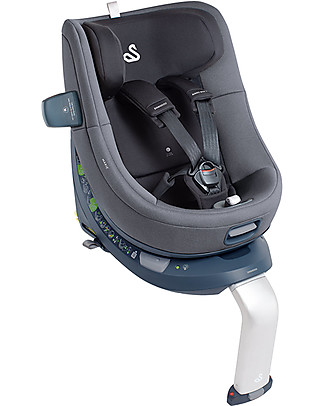 Swandoo Seggiolino Auto I-Size 0+/1 Marie - Grigio e Nero - da 0 a 4 Anni Seggiolini Auto Bimbi Piccoli