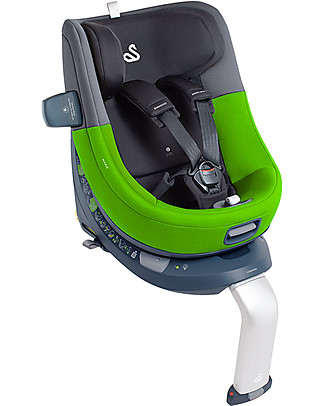 Swandoo Seggiolino Auto I-Size 0+/1 Marie - Verde e Grigio - da 0 a 4 Anni Seggiolini Auto Bimbi Piccoli