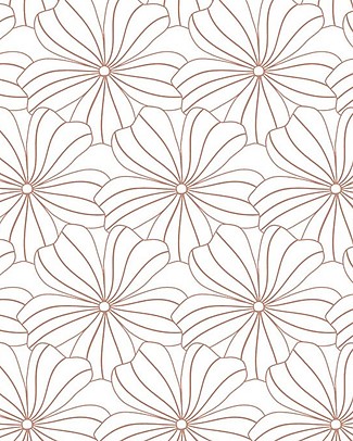 Swedish Linens Federa per Cuscini Fiori - Bianco - 25x20 cm - Cotone Organico GOTS Lenzuola e Federe