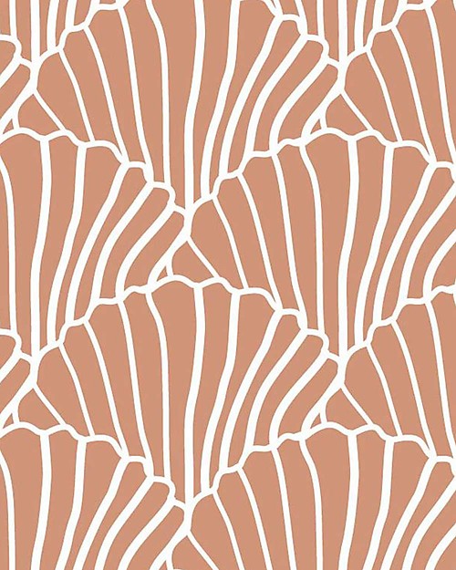Swedish Linens Lenzuolo di sotto con angoli per lettino - Terracotta borgogna 140x70cm Lenzuola e Federe