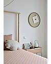 Swedish Linens Lenzuolo di sotto con angoli per lettino - Terracotta borgogna 140x70cm Lenzuola e Federe