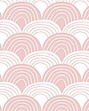 Swedish Linens Lenzuolo di sotto con angoli per letto singolo - Arcobaleni rosa carne 200x90cm Lenzuola e Federe