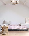 Swedish Linens Lenzuolo di sotto con angoli per letto singolo - Arcobaleni rosa carne 200x90cm Lenzuola e Federe