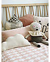 Swedish Linens Lenzuolo di sotto con angoli per letto singolo - Arcobaleni rosa carne 200x90cm Lenzuola e Federe