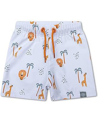 Swim Essentials Boxer Swim Shorts - Jungle - UPF 50+ Fabric Swimming Trunks