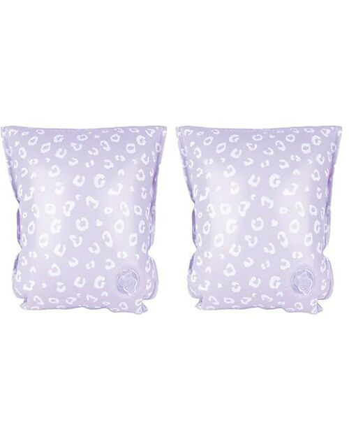Swim Essentials Braccioli Gonfiabili - Leopardato - Lilla - Adatto da 0 a 2 Anni - PVC Giochi da Spiaggia