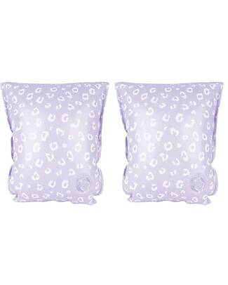 Swim Essentials Braccioli Gonfiabili - Leopardato - Lilla - Adatto da 0 a 2 Anni - PVC Giochi da Spiaggia