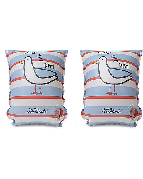 Swim Essentials Braccioli Gonfiabili - Seas the Day - Adatto da 0 a 2 Anni - PVC Giochi da Spiaggia