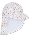 Swim Essentials Cappellino con Visiera e Falda Lunga - Cozy Hearts - Tessuto UPF 50+ Cappelli Estivi