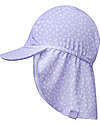 Swim Essentials Cappellino Estivo con Copri Collo - Leopardato - Lilla - Tessuto SPF50+ Cappelli Estivi
