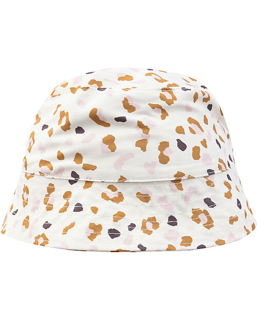 Swim Essentials Cappellino Estivo - Leopardato - Khaki - con Coulisse - Tessuto SPF50+ Cappelli Estivi