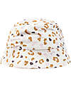 Swim Essentials Cappellino Estivo - Leopardato - Khaki - con Coulisse - Tessuto SPF50+ Cappelli Estivi