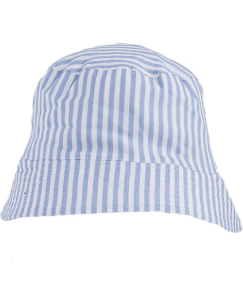 Swim Essentials Cappellino Estivo UV - Righe - Blu e Bianco- Tessuto SPF50+ Cappelli Estivi