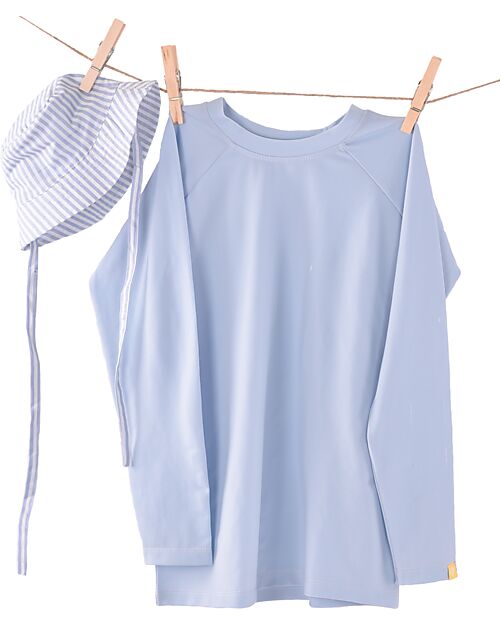Swim Essentials Cappellino Estivo UV - Righe - Blu e Bianco- Tessuto SPF50+ Cappelli Estivi
