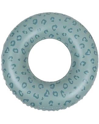 Swim Essentials Ciambella Gonfiabile - Leopardato - Verde - Diametro 90cm - PVC Giochi da Spiaggia