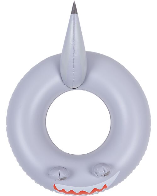 Swim Essentials Ciambella Gonfiabile Squalo - Grigio - Diametro 55cm - PVC Giochi da Spiaggia