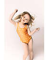 Swim Essentials Costume da Bagno Intero - Cuori Arancione - Tessuto UPF50+ Costumi Interi