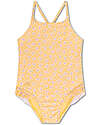 Swim Essentials Costume da Bagno Intero - Giallo - Fiori - Tessuto UPF 50+ Costumi Interi