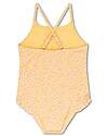 Swim Essentials Costume da Bagno Intero - Giallo - Fiori - Tessuto UPF 50+ Costumi Interi