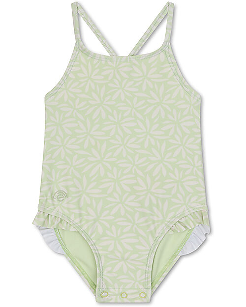 Swim Essentials Costume da Bagno Intero - Verde Matcha - Tessuto UPF 50+ Costumi Interi