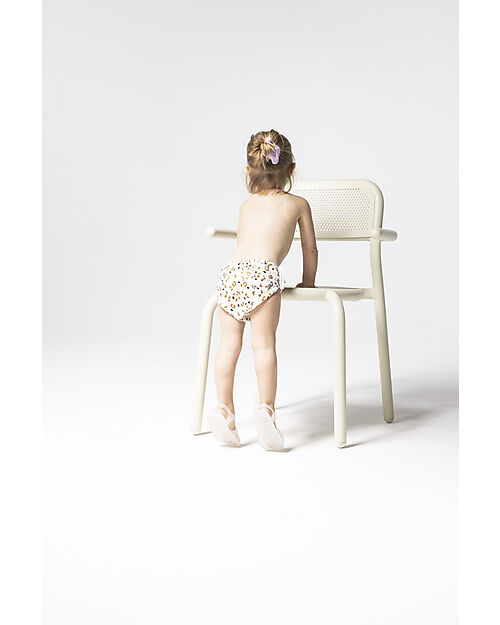 Swim Essentials Costumino Contenitivo - Leopardato - Khaki - con Cuciture Elasticizzate Costumi Contenitivi