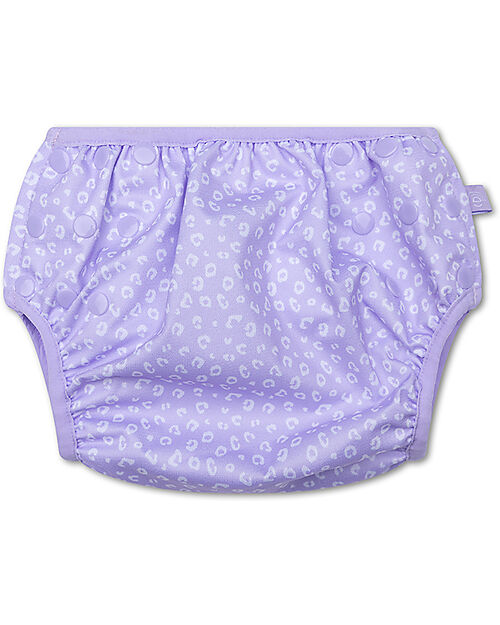 Swim Essentials Costumino Contenitivo - Leopardato - Lilla - con Cuciture Elasticizzate Costumi Contenitivi