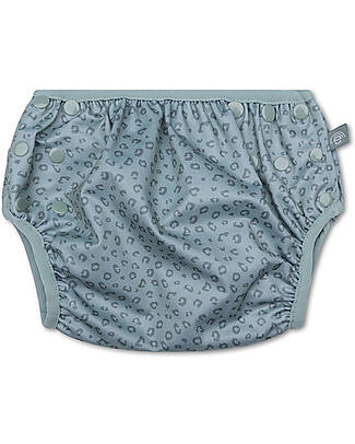Swim Essentials Costumino Contenitivo - Leopardato - Verde - con Cuciture Elasticizzate Costumi Contenitivi