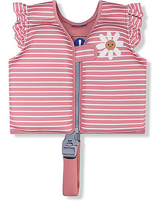 Swim Essentials Giacca Salvagente con Volant - Righe - Margherita - Adatto da 1 a 2 Anni Giochi da Spiaggia