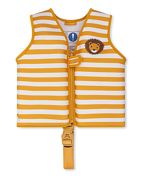 Swim Essentials Giacca Salvagente - Righe Arancione e Bianco - Adatto da 3 a 6 Anni Giochi da Spiaggia