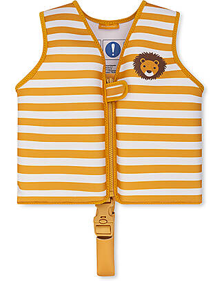 Swim Essentials Giacca Salvagente - Righe Arancione e Bianco - Adatto da 3 a 6 Anni Giochi da Spiaggia