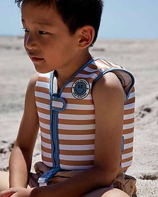 Swim Essentials Giacca Salvagente - Softlines Brown - Adatto da 3 a 6 Anni Giochi da Spiaggia