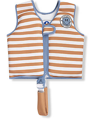 Swim Essentials Giacca Salvagente - Softlines Brown - Adatto da 3 a 6 Anni Giochi da Spiaggia
