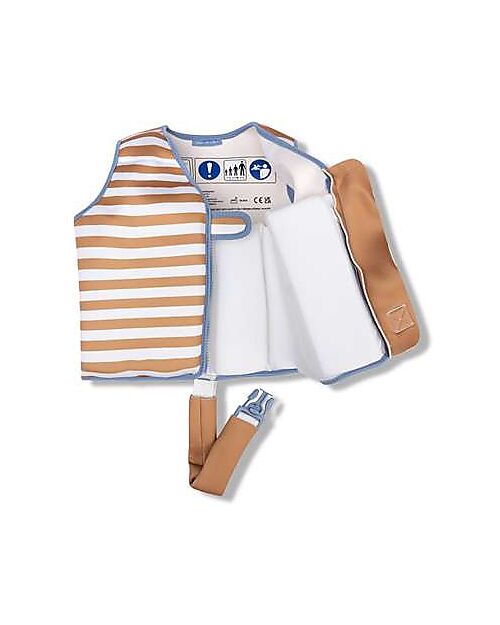 Swim Essentials Giacca Salvagente - Softlines Brown - Adatto da 3 a 6 Anni Giochi da Spiaggia