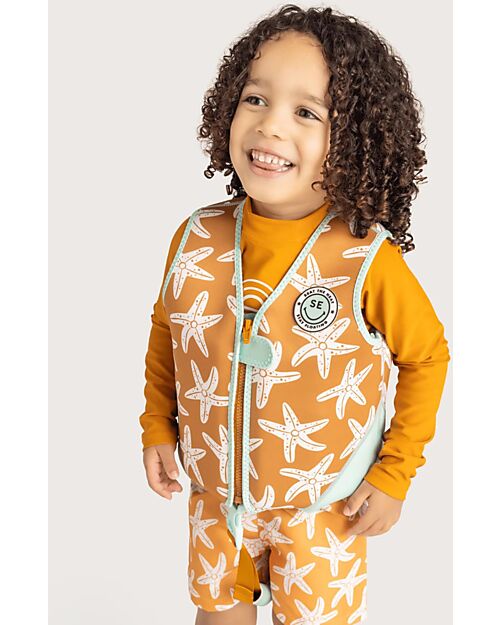 Swim Essentials Giacca Salvagente - Stelle Marine - Adatto da 3 a 6 Anni Giochi da Spiaggia