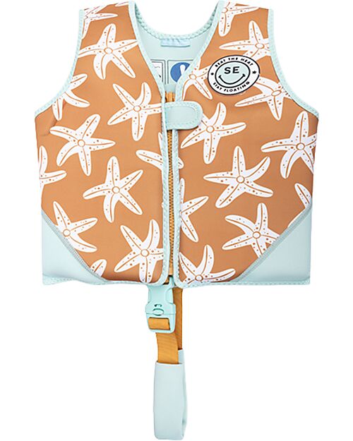 Swim Essentials Giacca Salvagente - Stelle Marine - Adatto da 3 a 6 Anni Giochi da Spiaggia