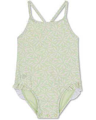 Swim Essentials One-Piece Swimsuit - Matcha Green - UPF 50+ Fabric Swimsuits